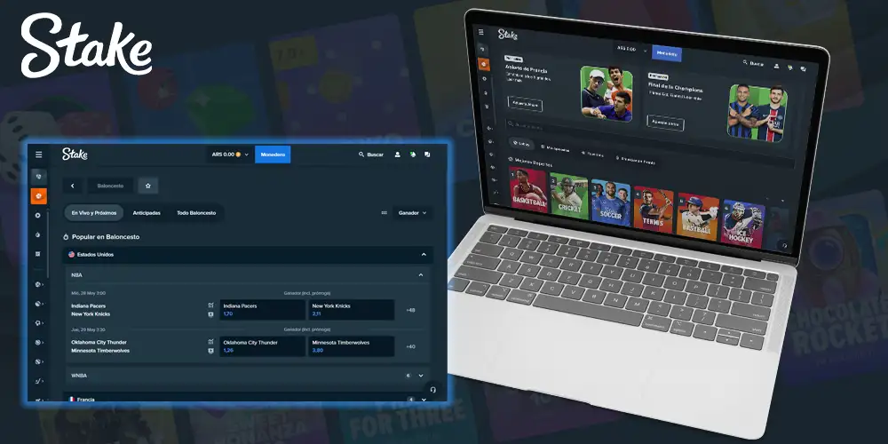 Baloncesto en Stake Casino